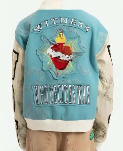 Men’s Namesake Cropped Varsity Jacket