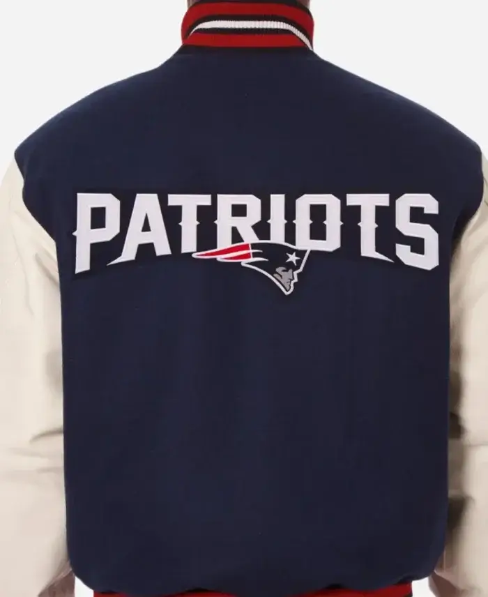 New England Patriots Jacket Back Detailing