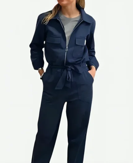 Nice Girls 2024 Stéfi Celma Blue Jumpsuit Front