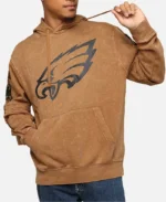 Nike Brown Philadelphia Eagles 2023 Salute To Service Club Pullover Hoodie