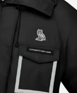 OVO Chilliwack Black Hooded Jacket - Jacket Era