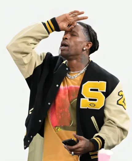 Paris Olympics 2024 Travis Scott Varsity Jacket