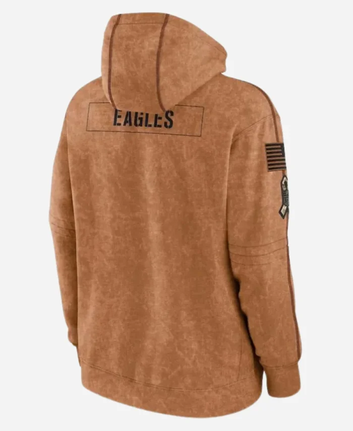 Philadelphia Eagles Salute To Service Pullover Hoodie