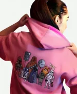 Pink Star Wars Hoodie