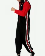 Pit Stop Race Car Drive Red And Black Costume Suit