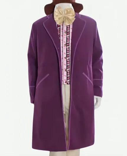 Roald Dahl Willy Wonka & the Chocolate Factory Gene Wilder Purple Coat