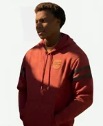 Shawn Payne Cobra Kai Chozen Tricot Red Hoodie