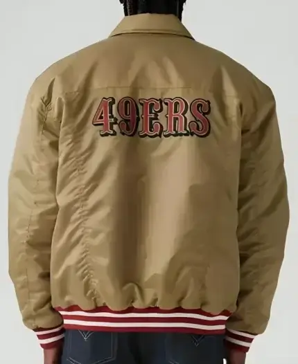 Starter San Francisco 49ers Jacket Back