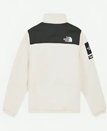 Supreme The North Face Expedition Fleece FW18 White Jacket