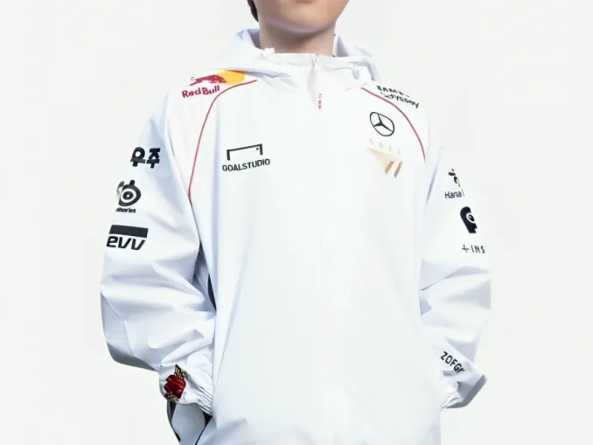T1 Worlds 2024 White Jacket | T1 Worlds White Bomber Jacket