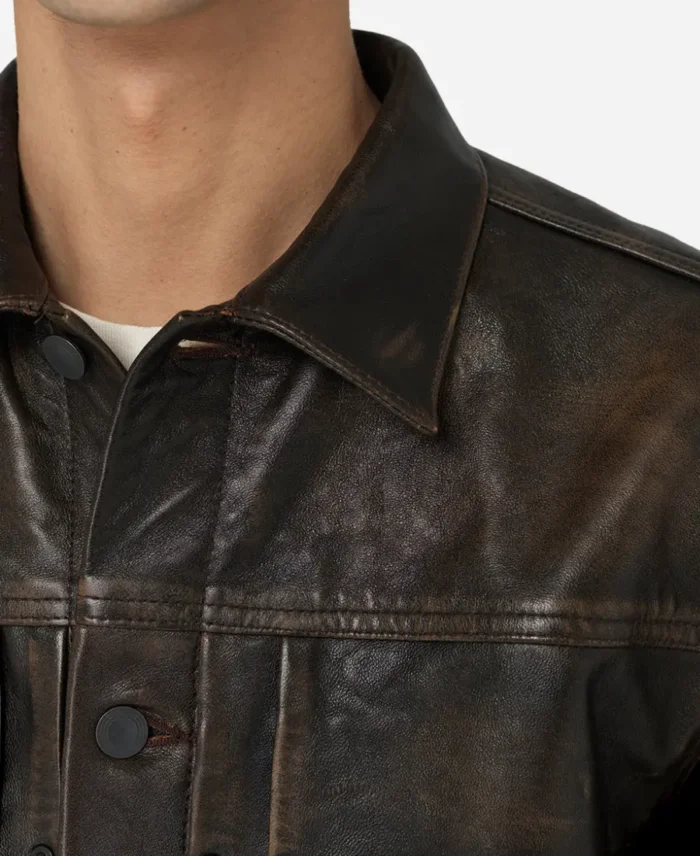 The Tonight Show Kevin Hart Brown Leather Jacket