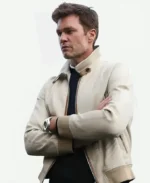 Tom Brady Sky Bet League 2024 Beige Jacket