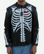 Usher Punisher Skeleton Leather Jacket