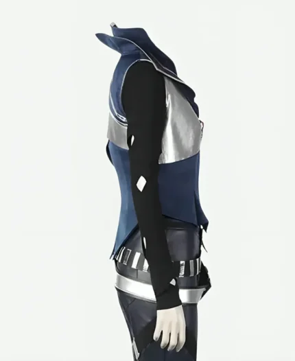 Valorant Fade Blue and Silver Vest