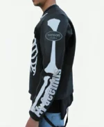 Vanson Heart Skeleton Jacket