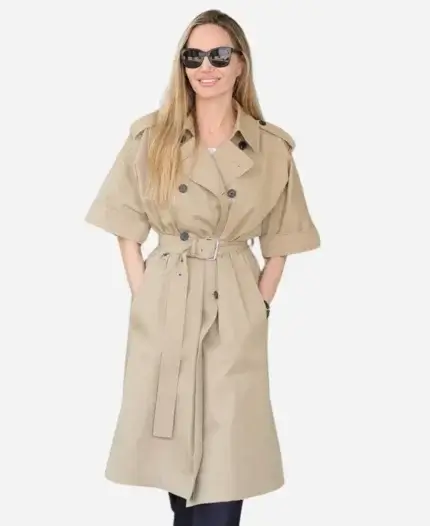 Venice Film Festival Angelina Jolie Trench Coat