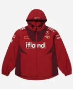 2023 T1 Uniform Worlds Red Hooded Jacket