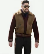 Adam Goldberg The Equalizer S3 Shearling Jacket