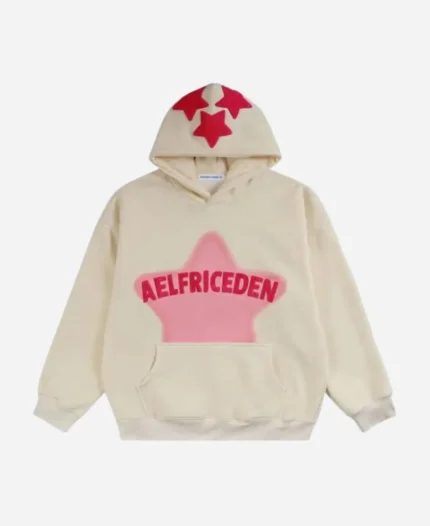 Aelfric Eden Vintage Embroidery Star Pullover Hoodie