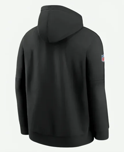 Atlanta Falcons Crucial Catch Hoodie Back