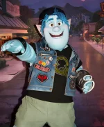 Barley Lightfoot Patched Decorated Blue Vest