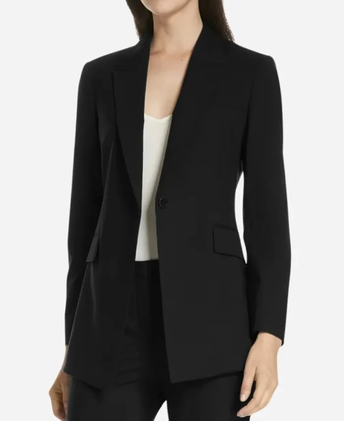 Beth Dutton Yellowstone S05 Black Blazer Front