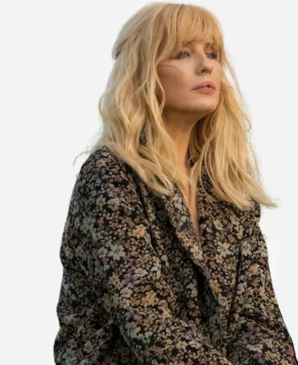 Beth Dutton Yellowstone S05 Floral Coat