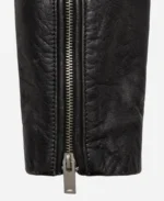 Black Biker Leather Jacket