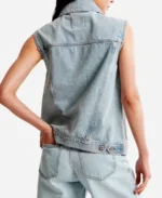 Carlacia Grant Outer Banks S4 Denim Vest Back