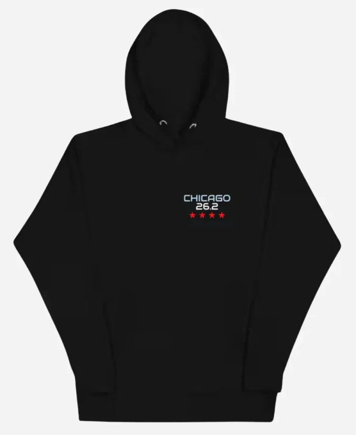 Chicago Marathon 2024 Finisher Black Hoodie