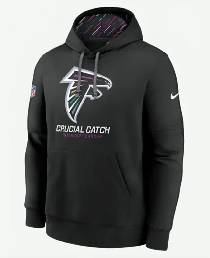 Crucial Catch Atlanta Falcons Hoodie Front