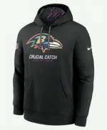 Crucial Catch Baltimore Ravens Hoodie Front