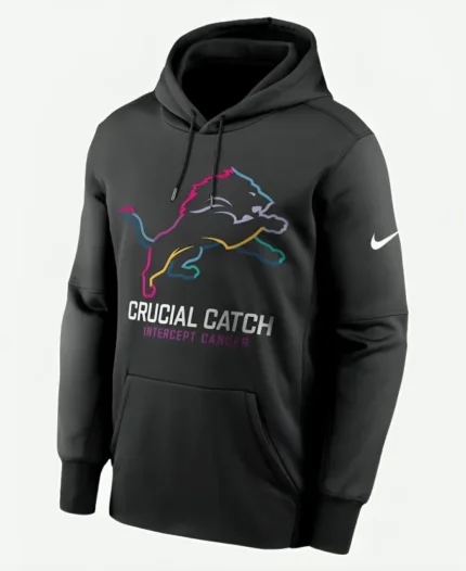 Crucial Catch Detroit Lions Hoodie Front