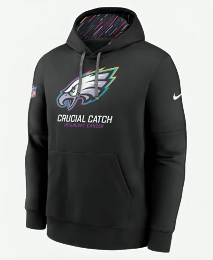 Crucial Catch Philadelphia Eagles Hoodie Front