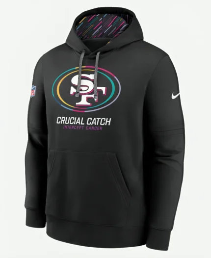 Crucial Catch San Francisco 49ers Hoodie Front