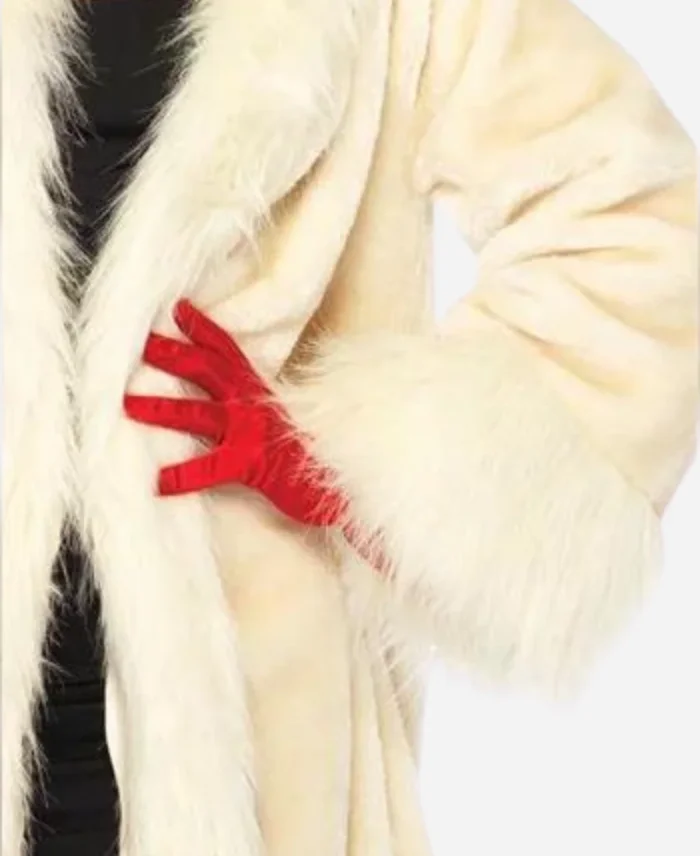 Cruella Deville Long Fur Coat