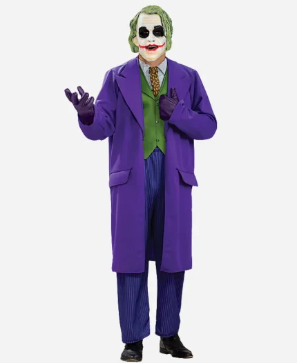 DC Comics Batman Dark Knight The Joker Deluxe Costume