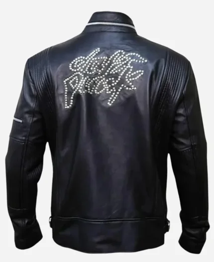 Daft Punk Get Lucky Studded Leather Jacket For Sale