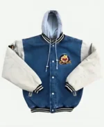 Disney Vintage Winnie The Pooh Xxxtentacion Varsity Denim Jacket