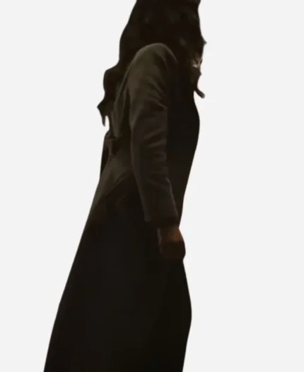 Elizabeth Tulloch TV-Series Superman & Lois Season 04 Lois Lane Grey Wool-Blend Coat