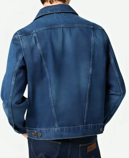 Finn Little TV Series Yellowstone Season 05 Carter Blue Denim Jacket