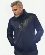 George Clooney Leather Jacket