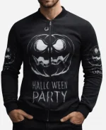 Halloween Party Black Bomber Jacket
