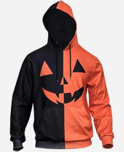 Halloween Pumpkin Head Hoodie