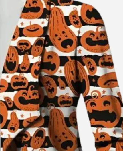 Halloween Pumpkin Printed 2023 Blazer For Sale