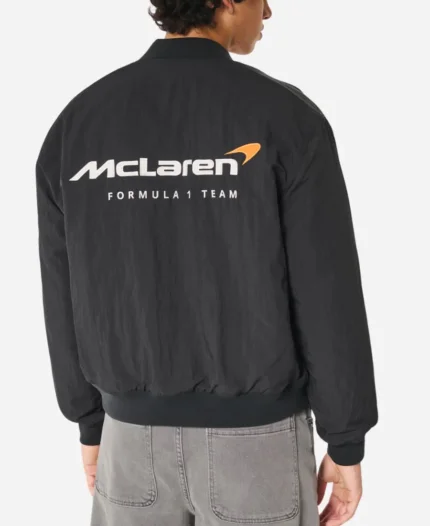 Hollister Mclaren Black Jacket Back