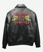 Interview with The Vampire1994 Leather Jacket Back