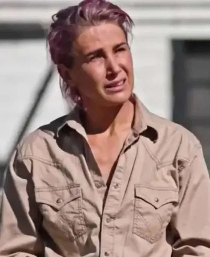 Jennifer Landon Yellowstone S04 Beige Shirt