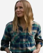 Joanne Tv-Series Nobody Wants This 2024 Kristen Bell Multicolor Plaid Shirt