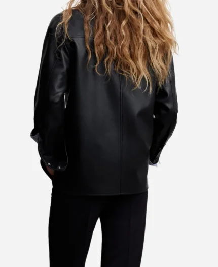 Josh Andrés Rivera Live With Kelly And Mark Black Leather Jacket